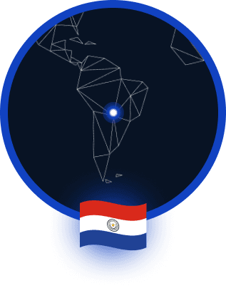Ubicación de la sede de Nicestream en Paraguay