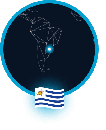 Ubicación de la sede de Nicestream en Uruguay